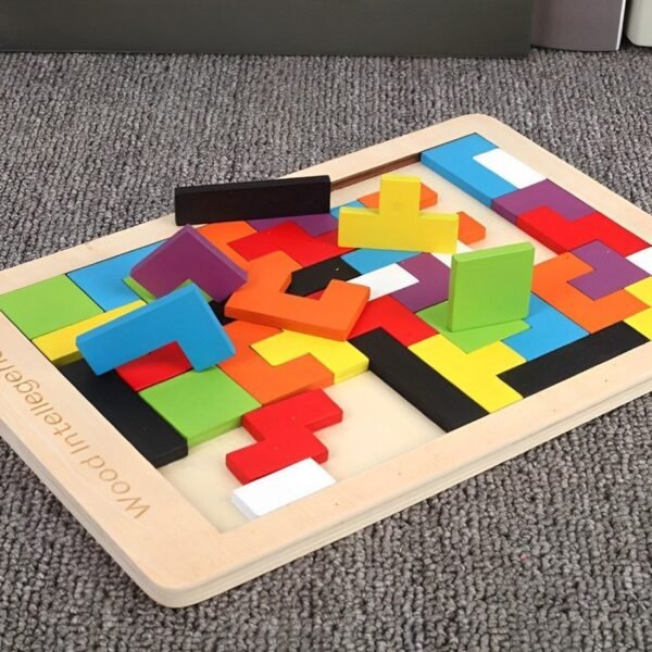 Puzzles for Kids Ages 8-10 Wooden Puzzle Toys Game Preschool Magination Intellectual Educational - Image 2