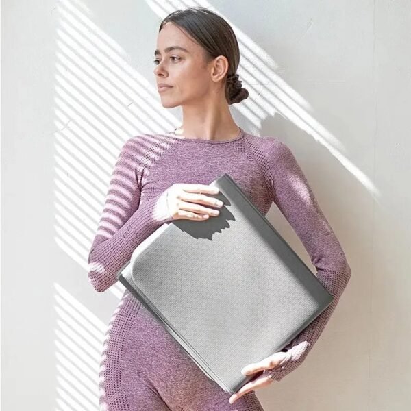 Foldable Yoga Mat Eco-Friendly TPE Folding Travel Fitness Exercise Mat - Image 2